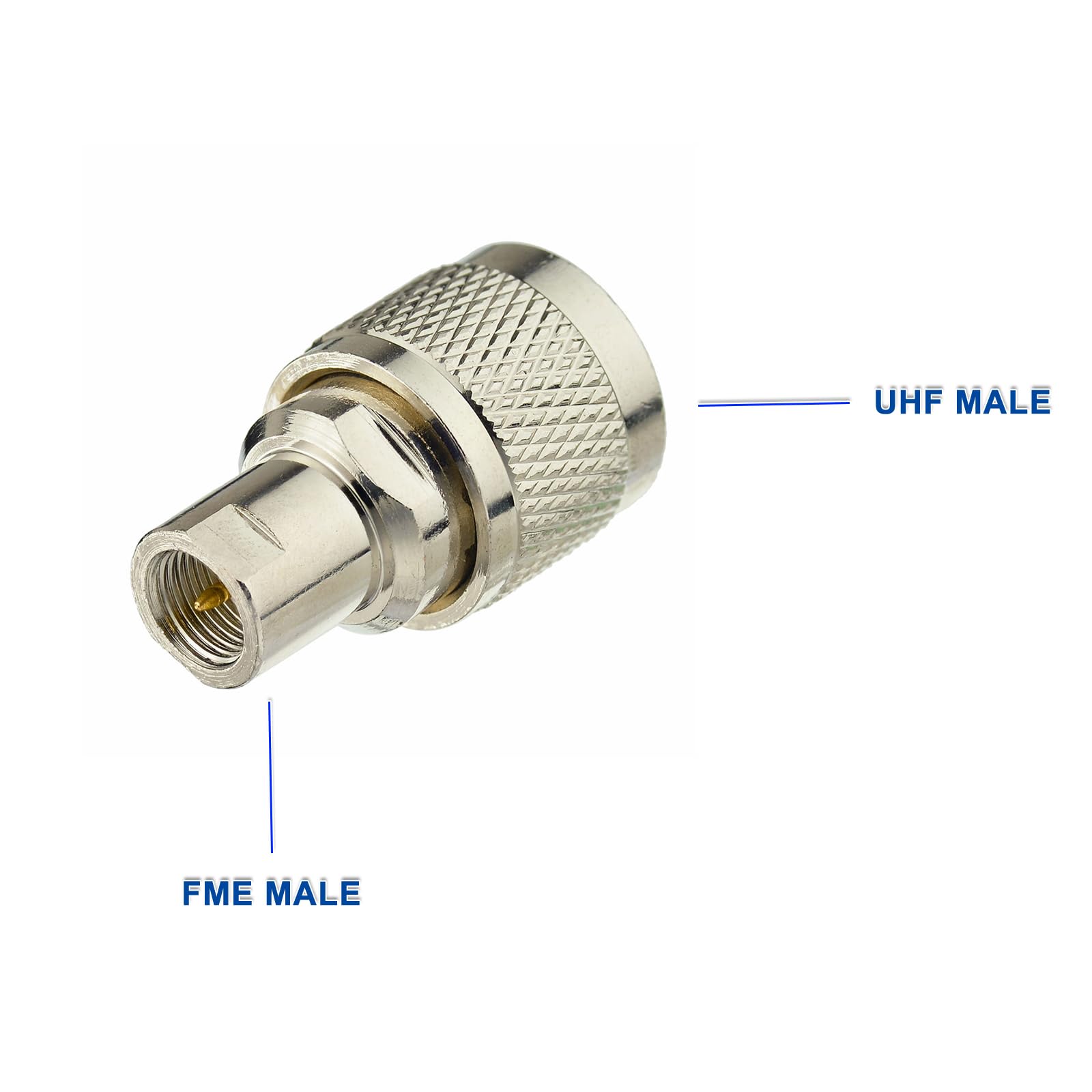 Superbat Câble coaxial CB Jumper RG8x de 7,6 m, câble coaxial RG8X avec connecteur mâle PL-259 et FME/PL259, câble coaxial radio CB à faible perte
