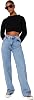 TRENDYOL Trendyol Women's Jeans Straight Wide Leg High Waist Jeans