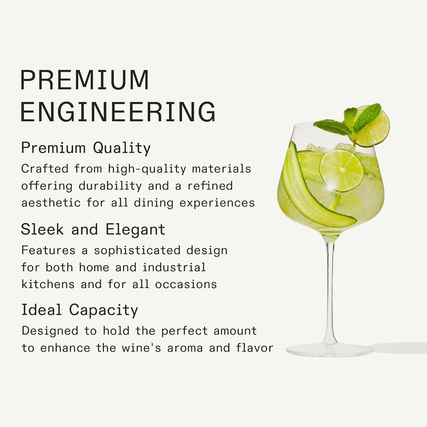 Made In Cookware - Red Wine Glasses - Set of 4 - Dishwasher Safe - Crafted in Germany - Image 3