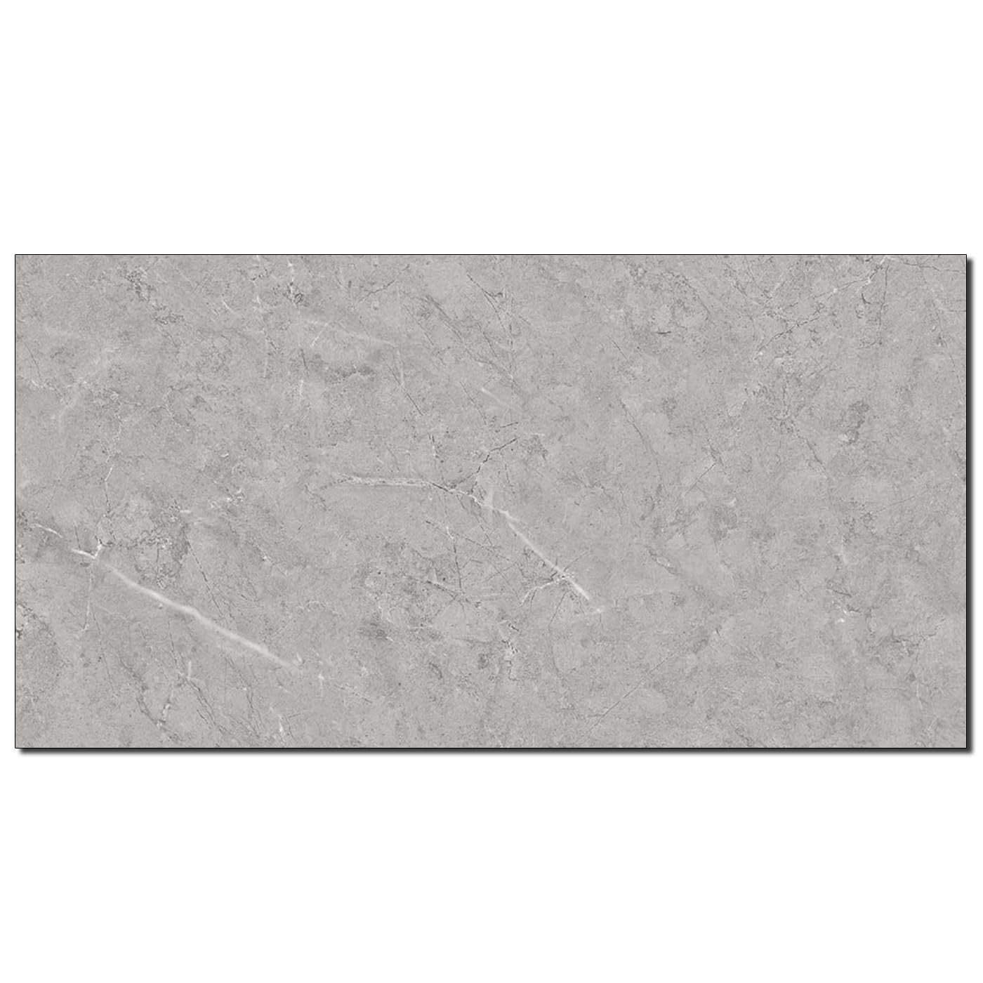 AMON Wand-Paneele 60x120cm in Natur-Steinoptik (Classic Grey) - ideal als Spritzschutz Küchenrückwand Dusch- Bad- Wand-Verkleidung aus 3mm PVC Wasserdicht Wasserfest für Innen- und Außenbereich