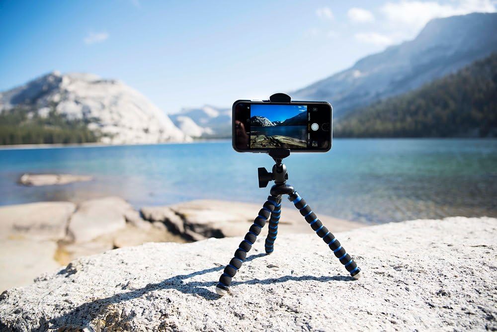 ARKON Mounts RoadVise XL 11" Flexible Phone Tripod | Universal Device Fit | Live Streaming & Content Creation | Flexible Legs | for iPhone, Galaxy, Cameras, and More