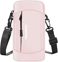 Vista 11 de Soporte de teléfono para correr, banda de brazo de gran capacidad para teléfono para correr y caminar, soporte ligero para teléfono celular