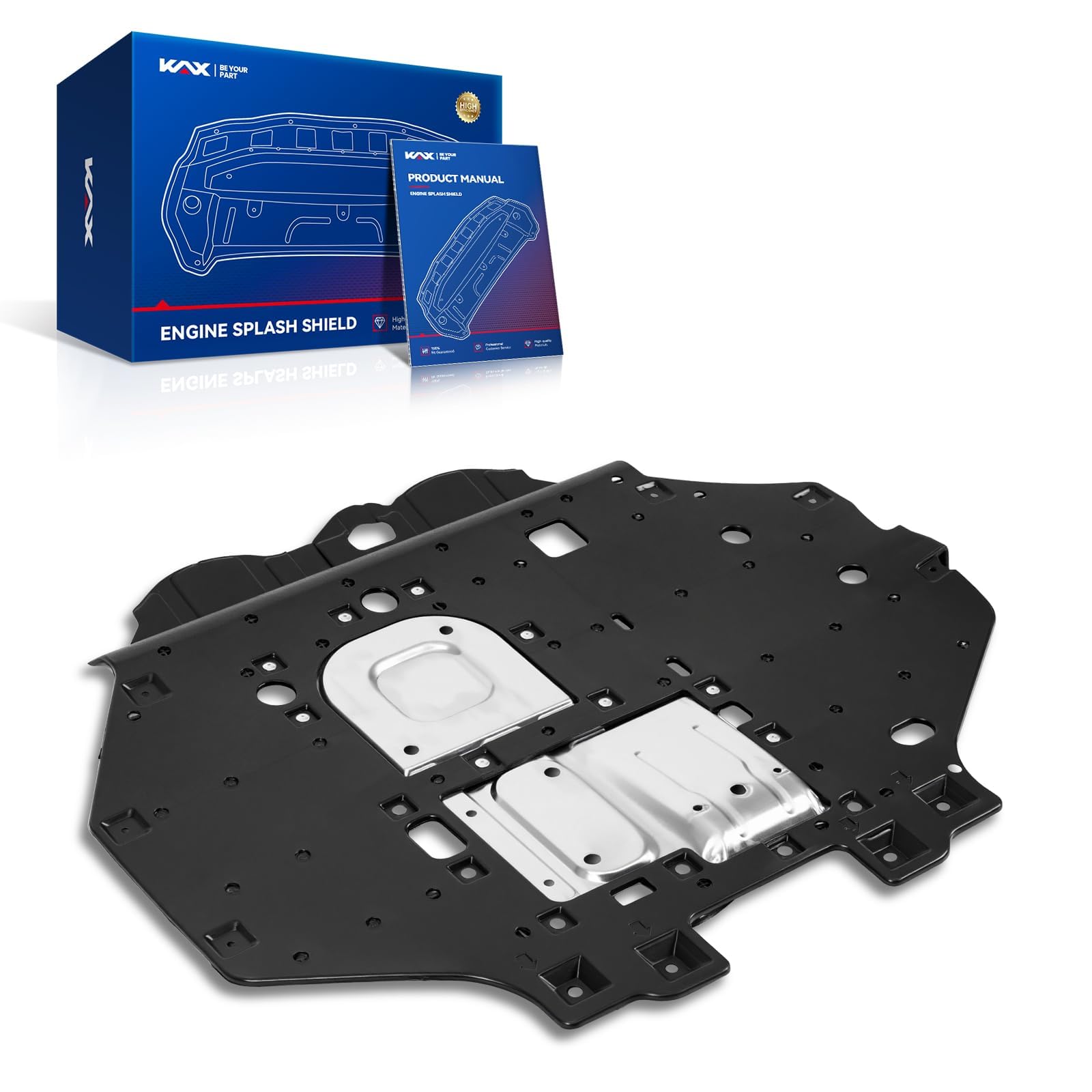 KAX Engine Splash Shield fit for 2016-2022 Honda HR-V, 1Pc