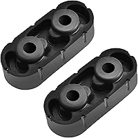 EVILENERGY 2-Hole Exhaust Hanger Rubber Mounts for Chevy Silverado 1500 GMC Sierra Cadillac Escalade - OEM 15092802 Replacement, 2 Pack