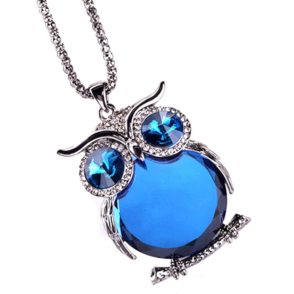 Deals Owl Pendant Necklace Women Vintage Glass Cabochon Necklace Jewelry by ZYooh (G) (B077Z7FX8R) Amazon Price History, Amazon Price Tracker