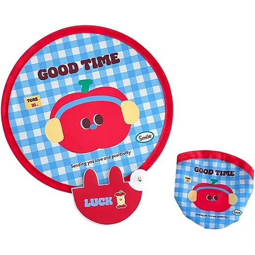 SYDL Cartoon Folding Fan Summer Portable Small Hand Fan Fold