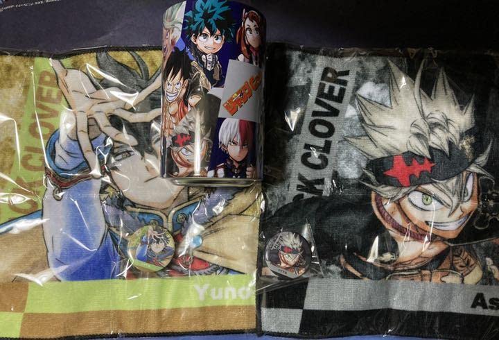 ブラッククローバー ユノ 缶バッジ ジャンプフェスタ JF2020 JUMP SHOP