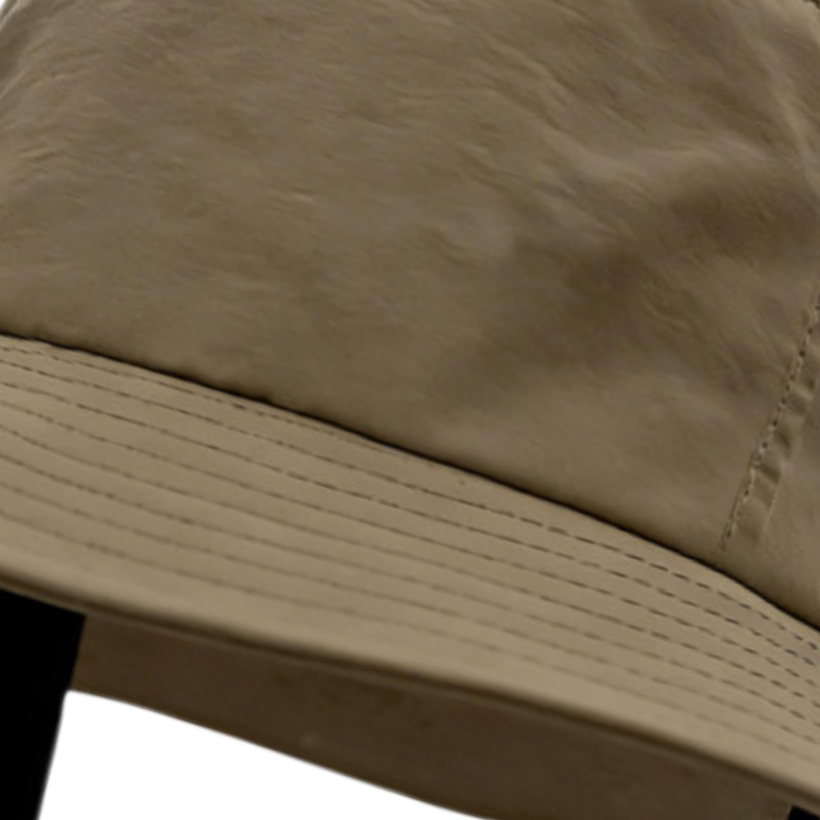 Chapeau Casque Protection Anti-UV À Large Bord Réglable Et Coupe-Vent