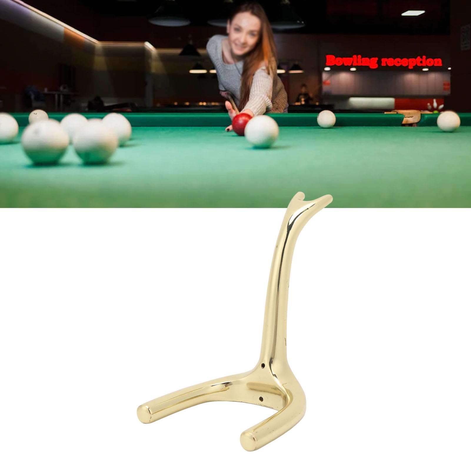 Tyenaza Queue De Billard Snooker, Tête De Pont De Queue De Billard, Accessoires De Table De Billard Portables à Enfiler, Repose-Queue Longue