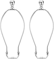 Vista 11 de PATIKIL Kit de arpa de lámpara de 6.5 pulgadas con remate, 2 juegos de soporte de sombra desmontable, accesorios de iluminación de bricolaje