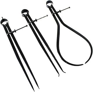 HAWK 3 Piece 12 Inch Long Spring Caliper Set - TZ4512