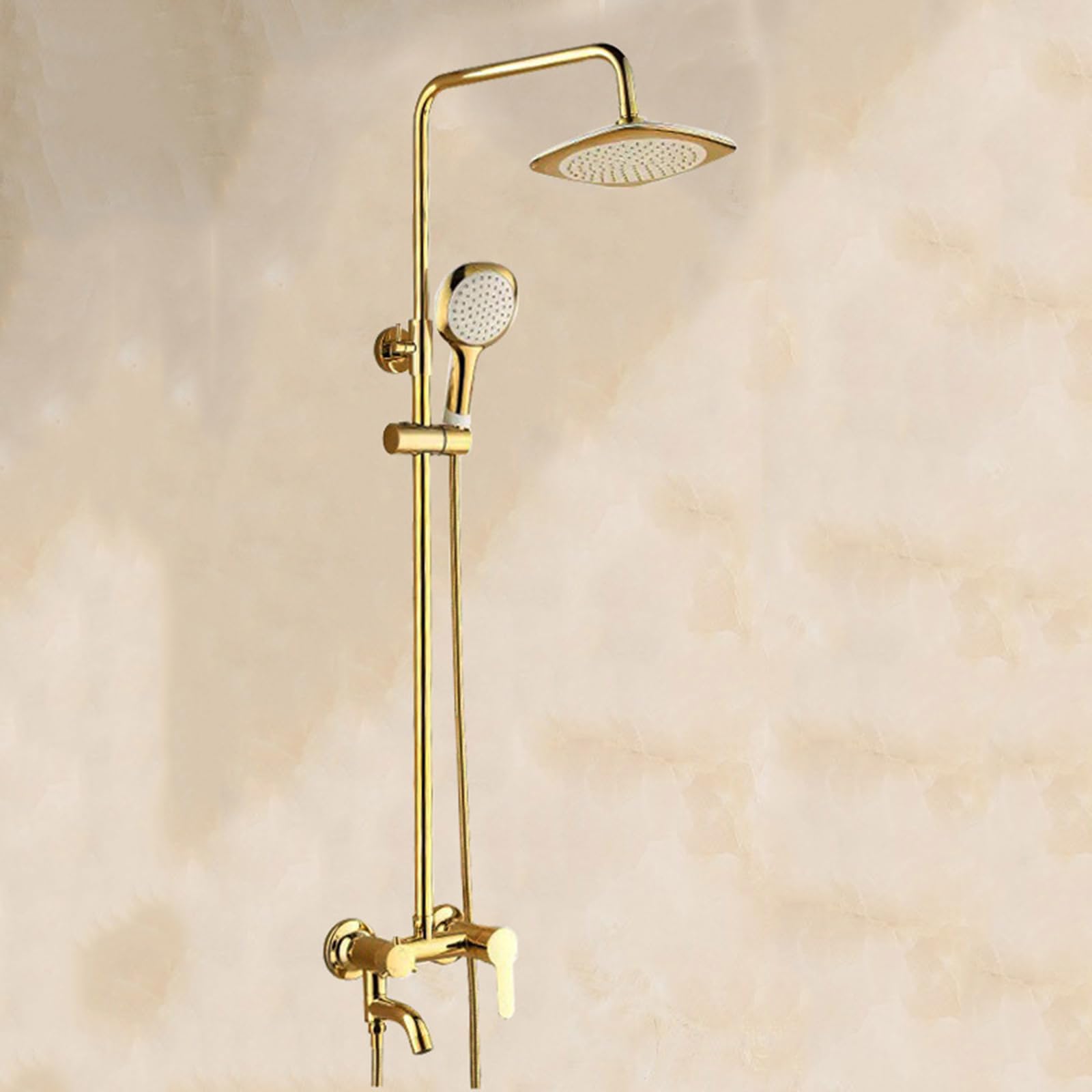 Colonne de douche eau chaude froide laiton pour rénover votre salle de bain