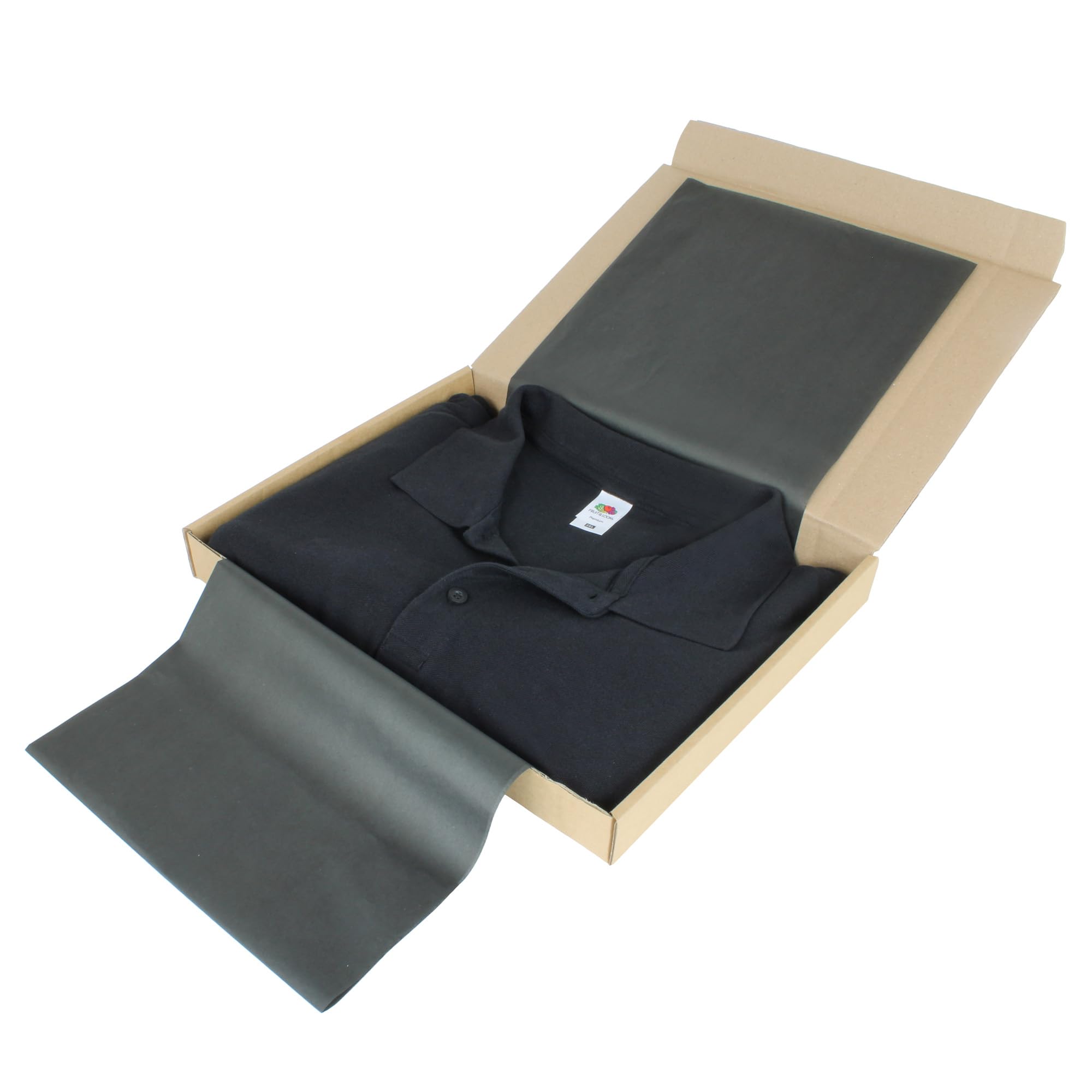 SelfHold Cardboard Garment Boxes - Clothes Apparel Shipping Mailing Box (Pack of 10) (330 x 260 x 40mm (single shirts, blouses))