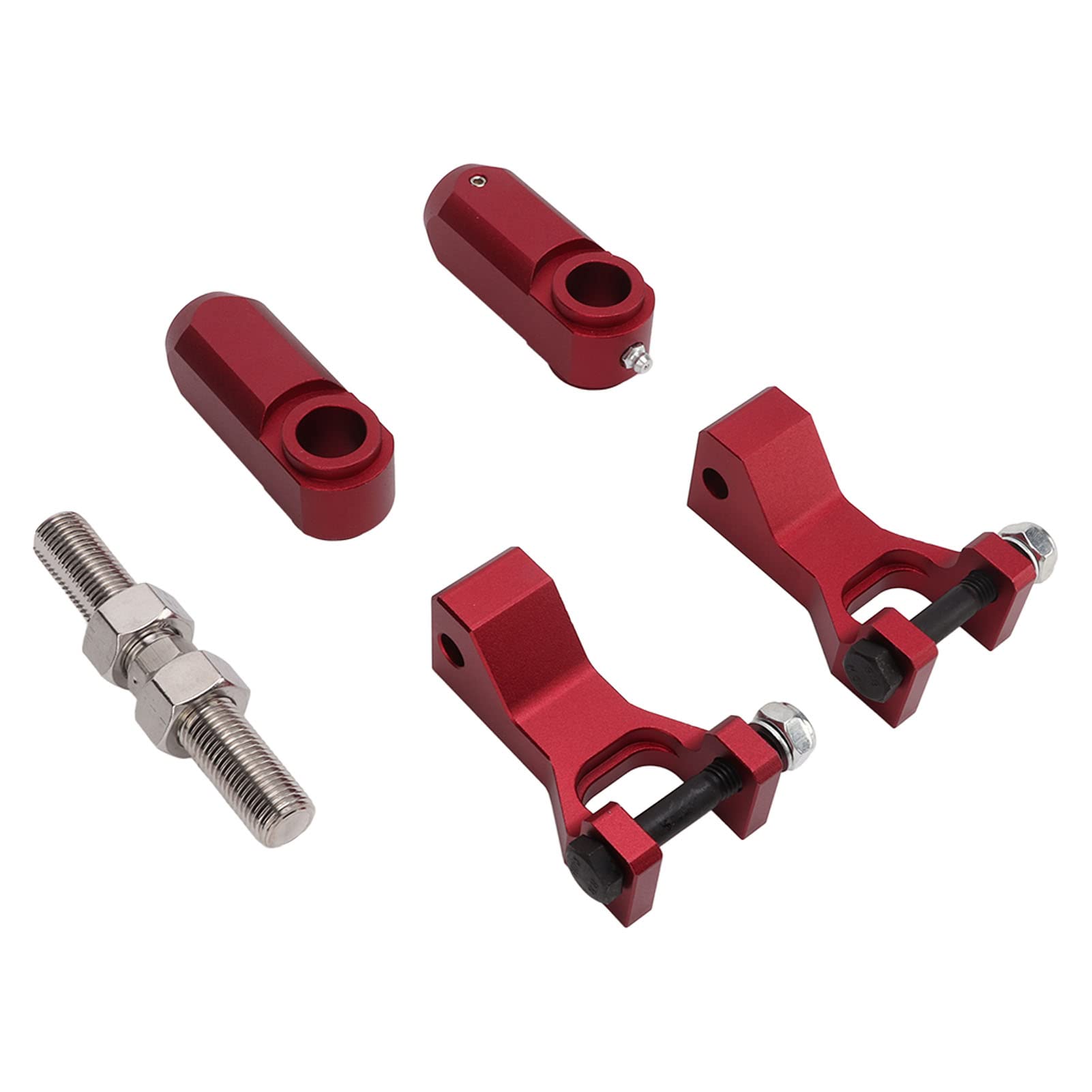 Kit de Descenso Trasero DelanteroKit de Descenso de Nivel Trasero Delantero,Kit de Descenso Delantero para Kits de Descenso Raptor 350 660 700 (rojo)