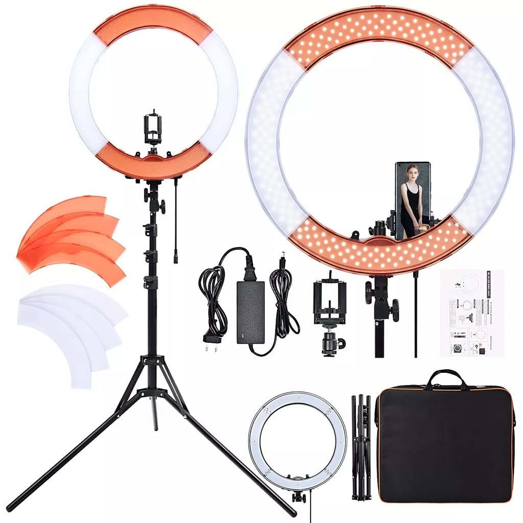 YUYUFA Photography Lighting Dimmable Lamp Camera Lamp Led Ringlight with Tripod Stand for Phone Makeup