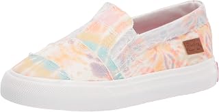Blowfish Kids Girls Sneaker, Sand Stone/Dusk Sky Light/Babydoll tie dye, 1 Little Kid