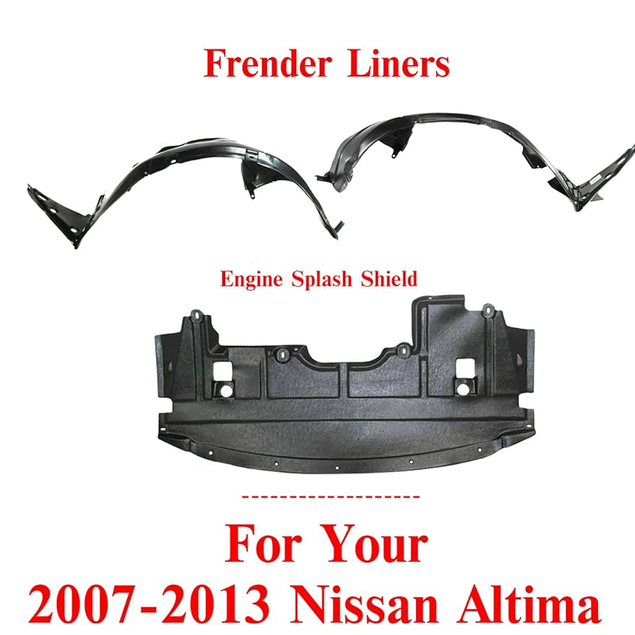 Amazon.com: US AUTO PARTS PLUS New Front Fender Liner Left