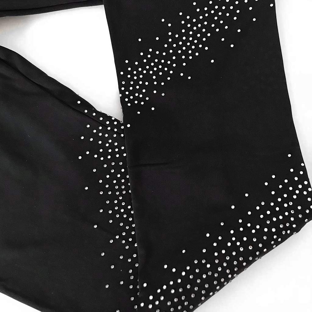 Perfeclan Schlittschuhhose Atmungsaktive Eiskunstlauf Strumpfhose Leggings Mädchen Rollschuh Skating Eislauf Strumpfhose Eiskunstlauf Leggings für Kinder und Erwachsene