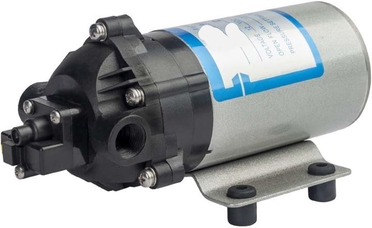 Liliheng One Color Mini Power High Pressure Diaphragm Pump Dp-60-12V/24V Electric Water Spray Pump For Aquariums, Washing Machines, And More(Dp-60-24V)