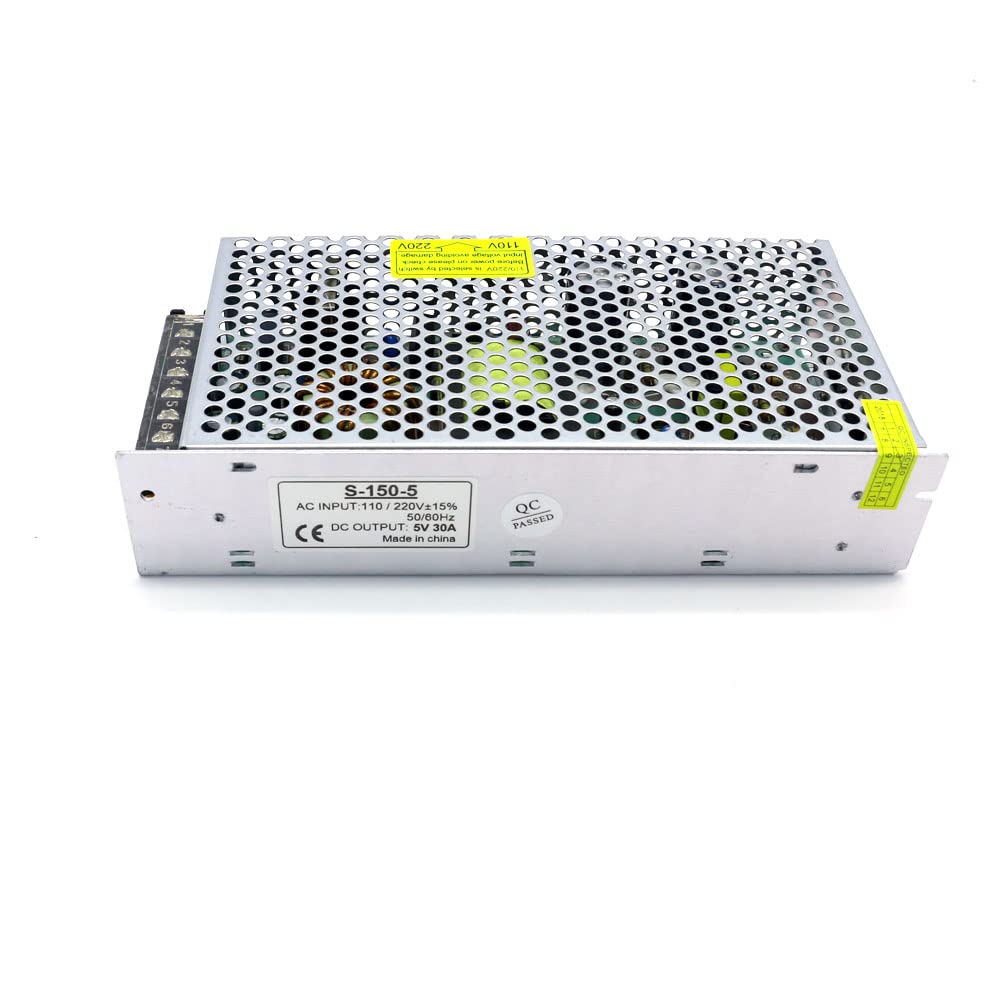 Alimentatore Interruttore Trasformatore adattatore di tensione universale AC DC 5V 30A 150W Modello alimentazione dell'interruttore del driver illuminazione
