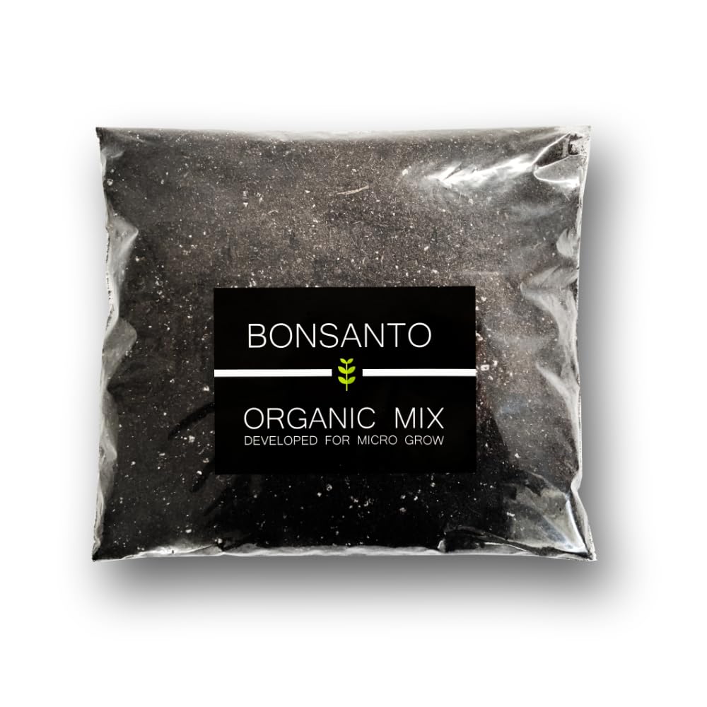 Gleba organiczna 6,5 l - dostępne 1 lub 4 worki - 100% naturalna i wstępnie nawożona - ziemia doniczkowa premium z mikroorganizmami - do ziół, warzyw i automatycznie kwitnących - wewnątrz i