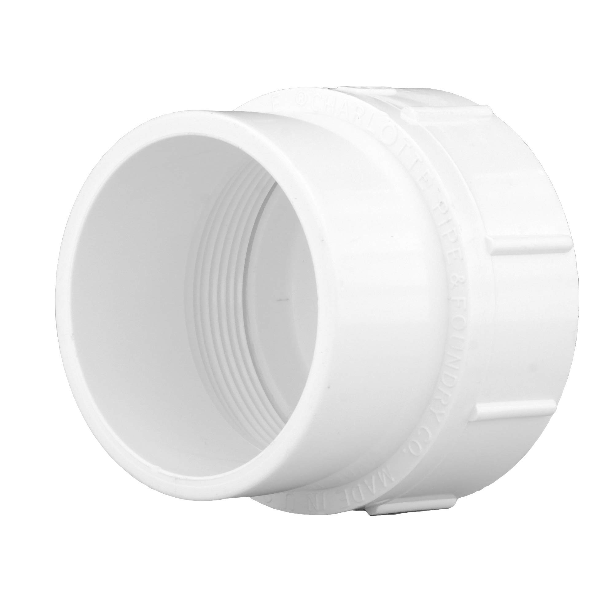 Spears 8" PVC DWV Fitting Cleanout Adapter With Plug – P105X-080, Free Delivery