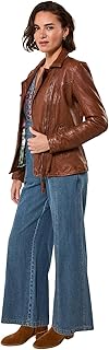 Women's Edgy Soft Leather Jacket