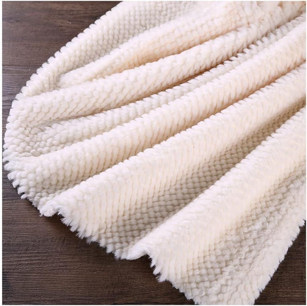 Tela de pelo corto beige de 160x50cm ideal para crear mantas de sofá y decoración del hogar DIY