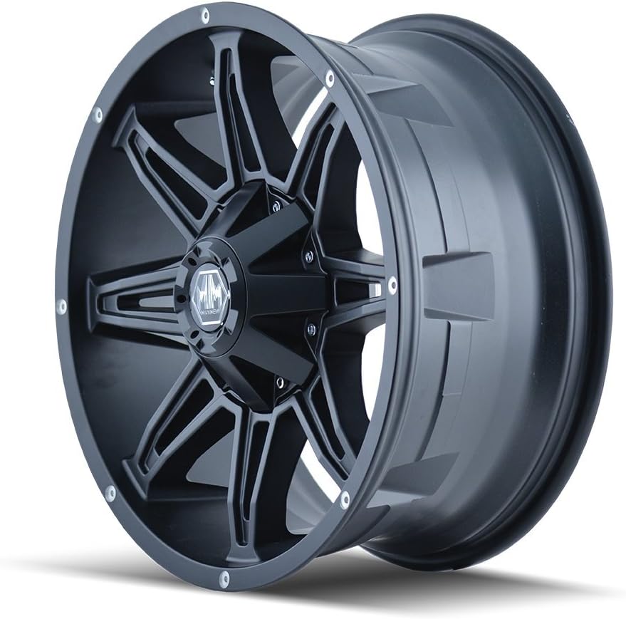 Mayhem Rampage 8090 Wheel with Matte Black Finish (20x10"/12x139.7mm)