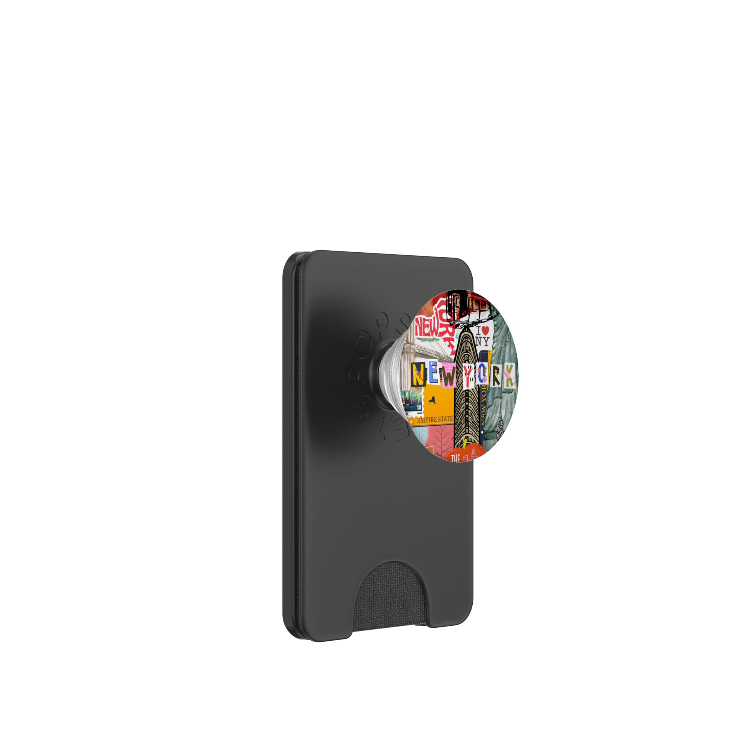New York City Collage PopSockets PopWallet for MagSafe