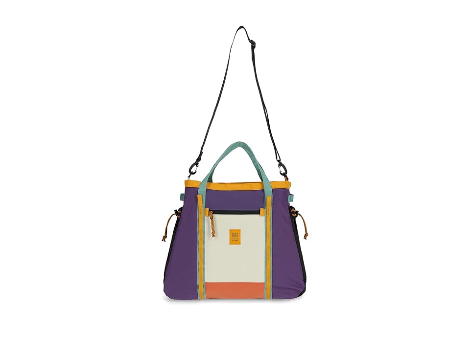 Topo Designs Mountain Gear Bag (Loganberry/Bone White) Duffel Bags INTERNATIONAL SHIPPING