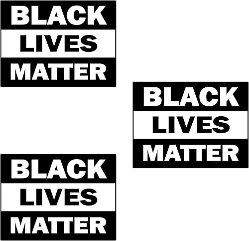 Miniatura 1 de Imagine Signs Black Lives Matter - Calcomanías de vinilo impermeables (4 pulgadas en el lado más largo) para automóvil, camión, parachoques,