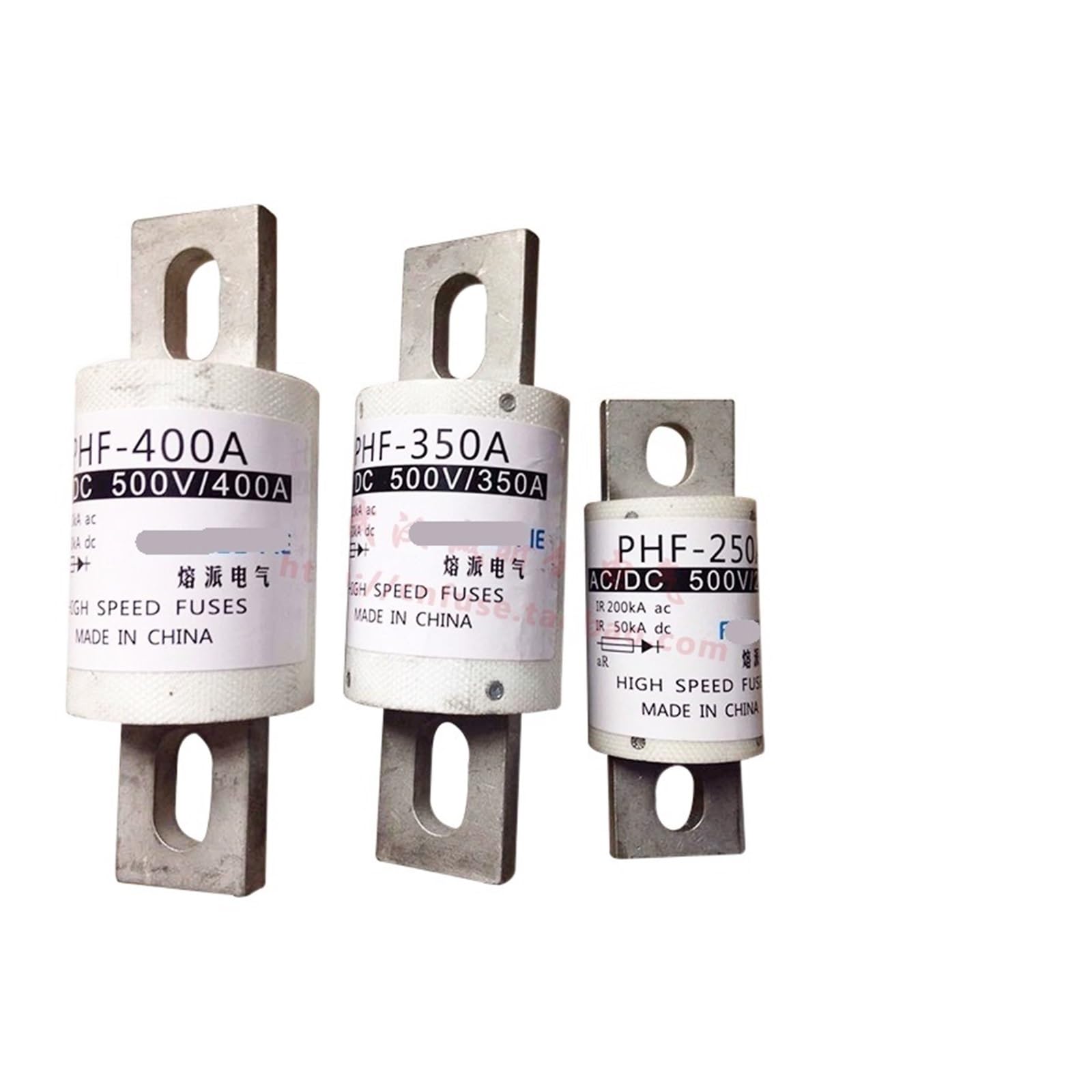 NOBIRTBSA PFH-200A 250A 300A 350A 400A DC500V Vehicle Speed Melting Insurance(Pfh-300a)