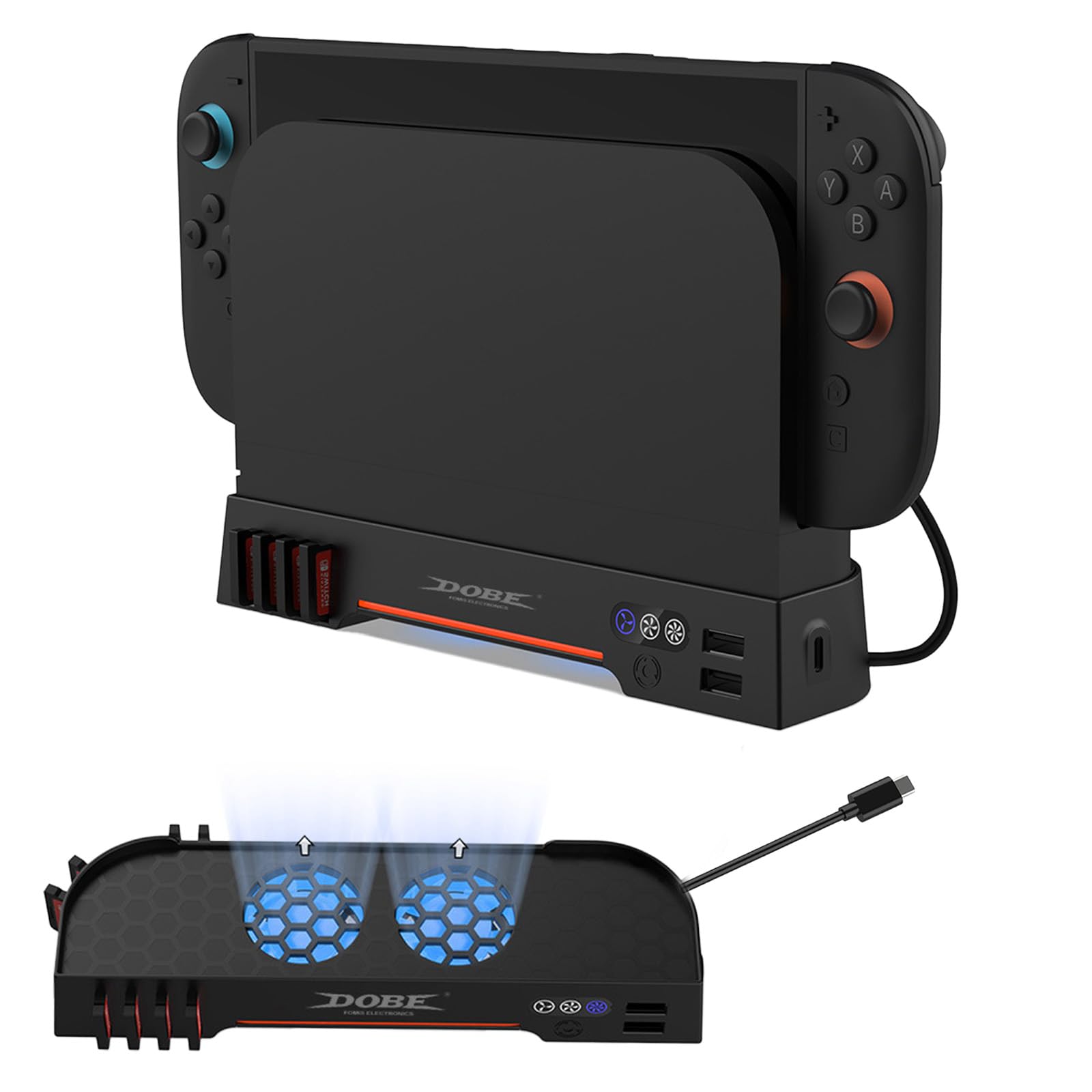 Amazon.co.jp: Switch 2用 冷却ファン 【2025新登場】PhyiFlbey