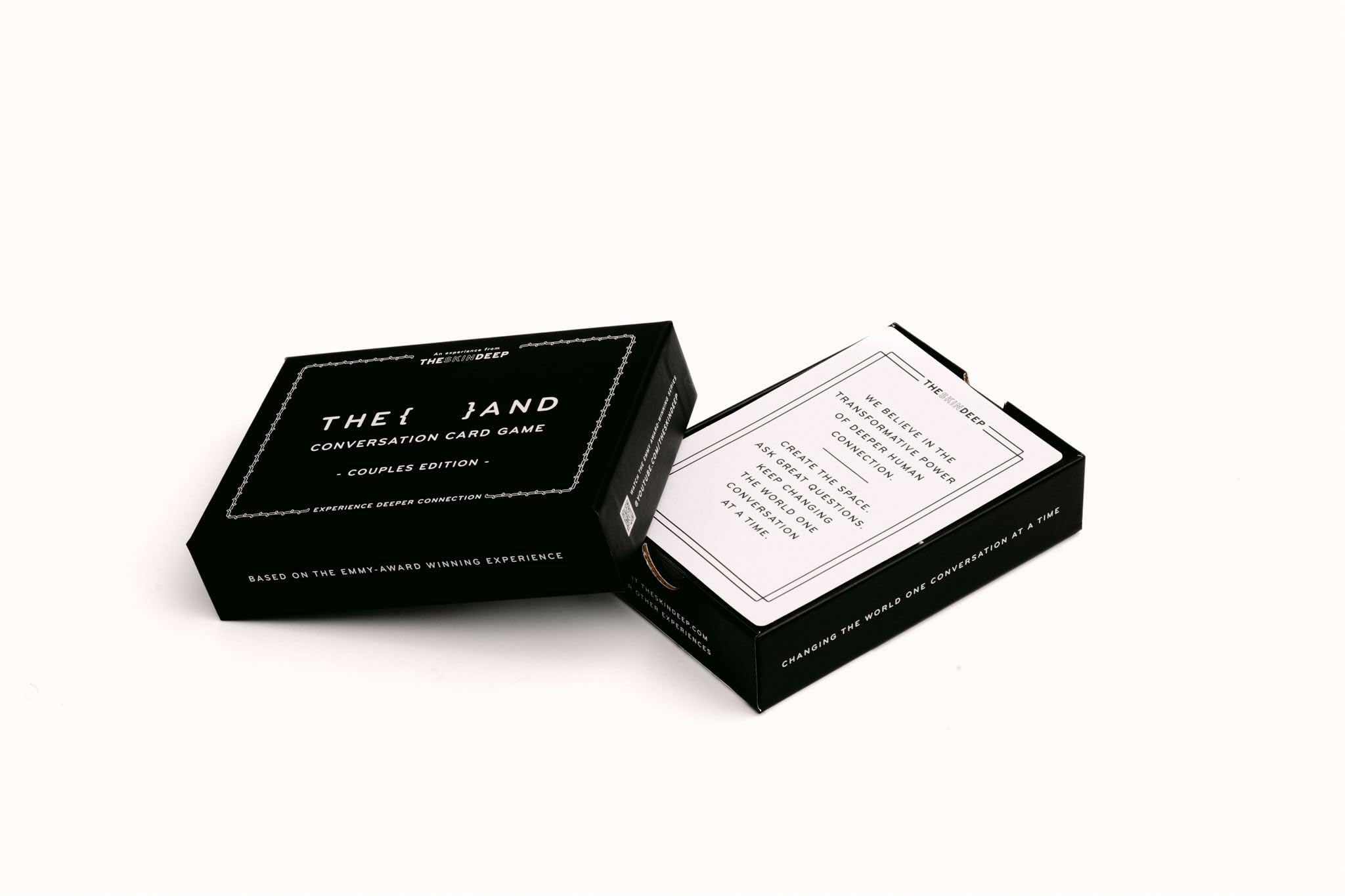 Couples Edition Conversation Card Game - 199 Meaningful Conversation Cards for Couples - Questions to Deepen Connection & Build Relationships - Romantic 2 Player Game for Date Night by The Skin Deep — Amazon image 5