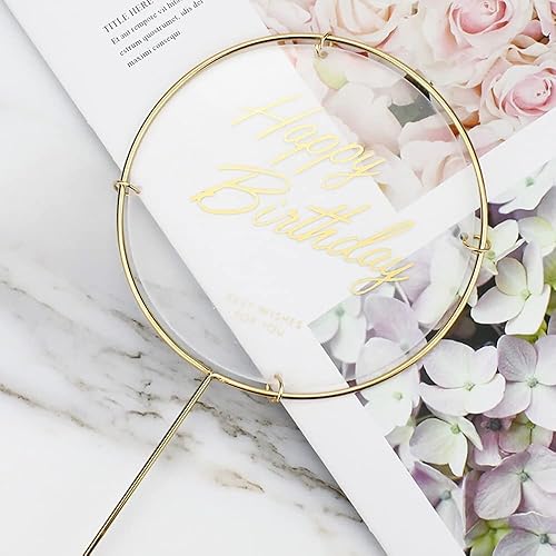 Miniatura 4 de Decoración para tartas de mariposa blanca, 11 piezas de decoración de mariposa para cupcakes de feliz cumpleaños, decoración de pastel de metal