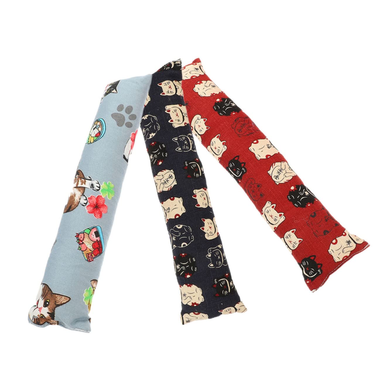 Happyyami 9pièces Jouets Forme De Coussin pour Chats avec Herbe à Chat Jouets De Grignotage Intérieurs pour Animaux Domestiques