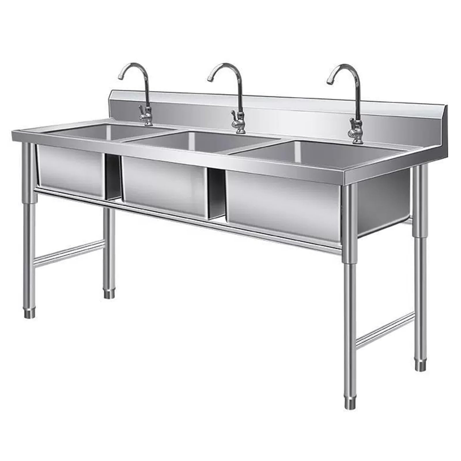Évier de cuisine 3 bacs idéal pour vos espaces intérieurs et extérieurs
