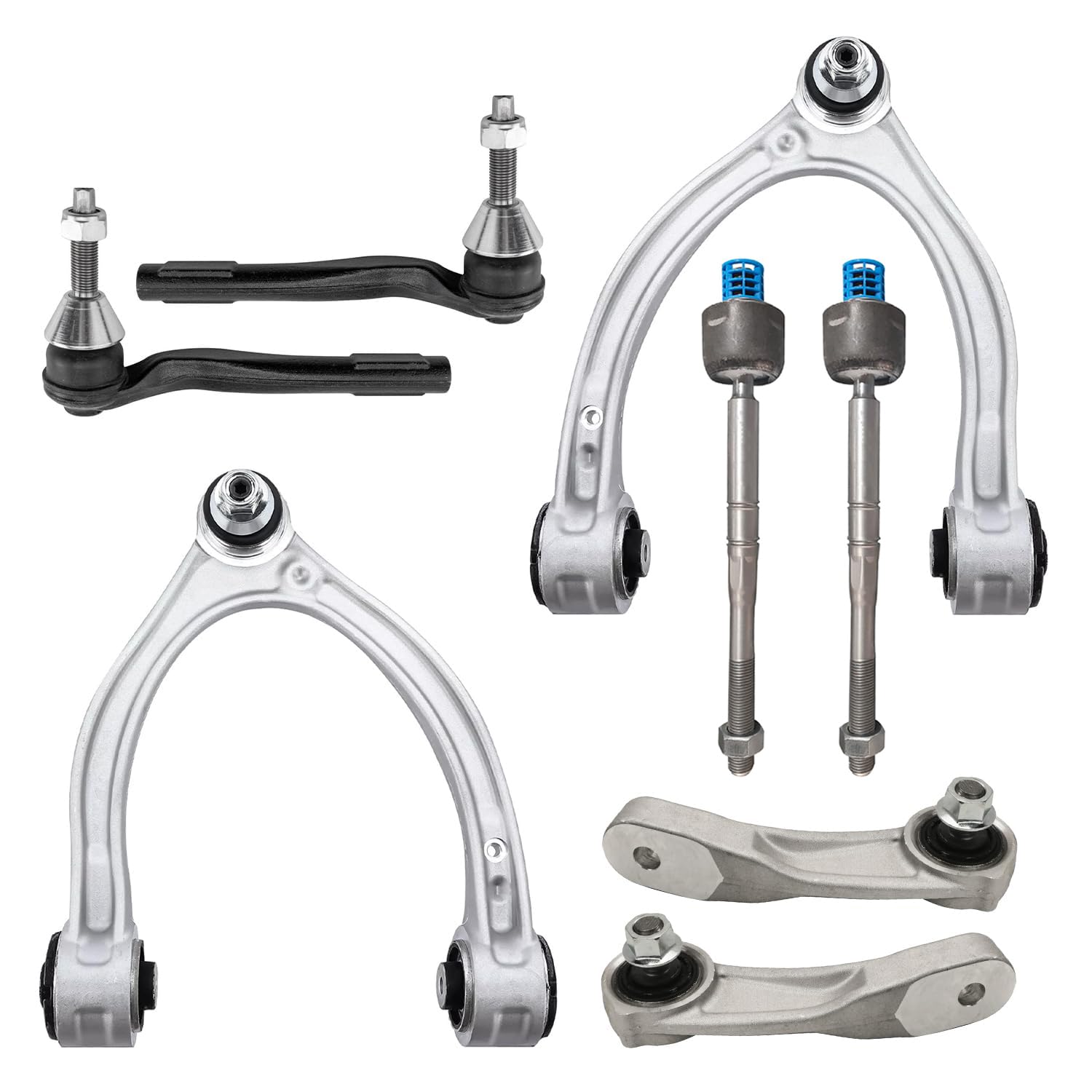 Detroit Axle - 8pc Front End Kit for Mercedes-Benz C300 C350e CLS450 E450