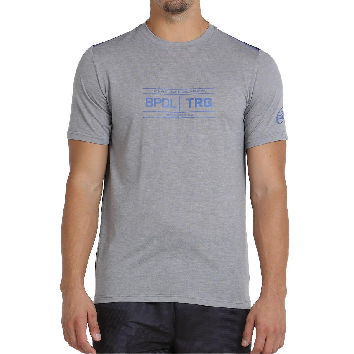 Bullpadel Men's Grey Toen Short Sleeve T-Shirt L