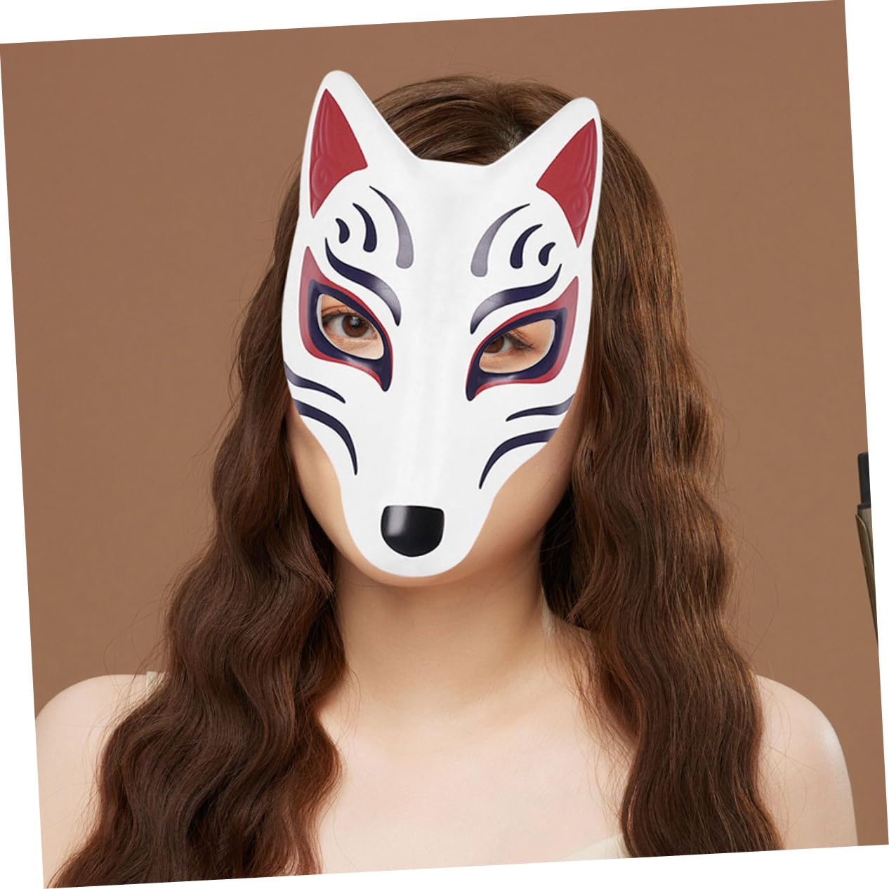 TOYANDONA 4pezzi Maschere Per Maschere Paintable Per Halloween e Comfort e Regolabilità Per Decorazioni e Costumi