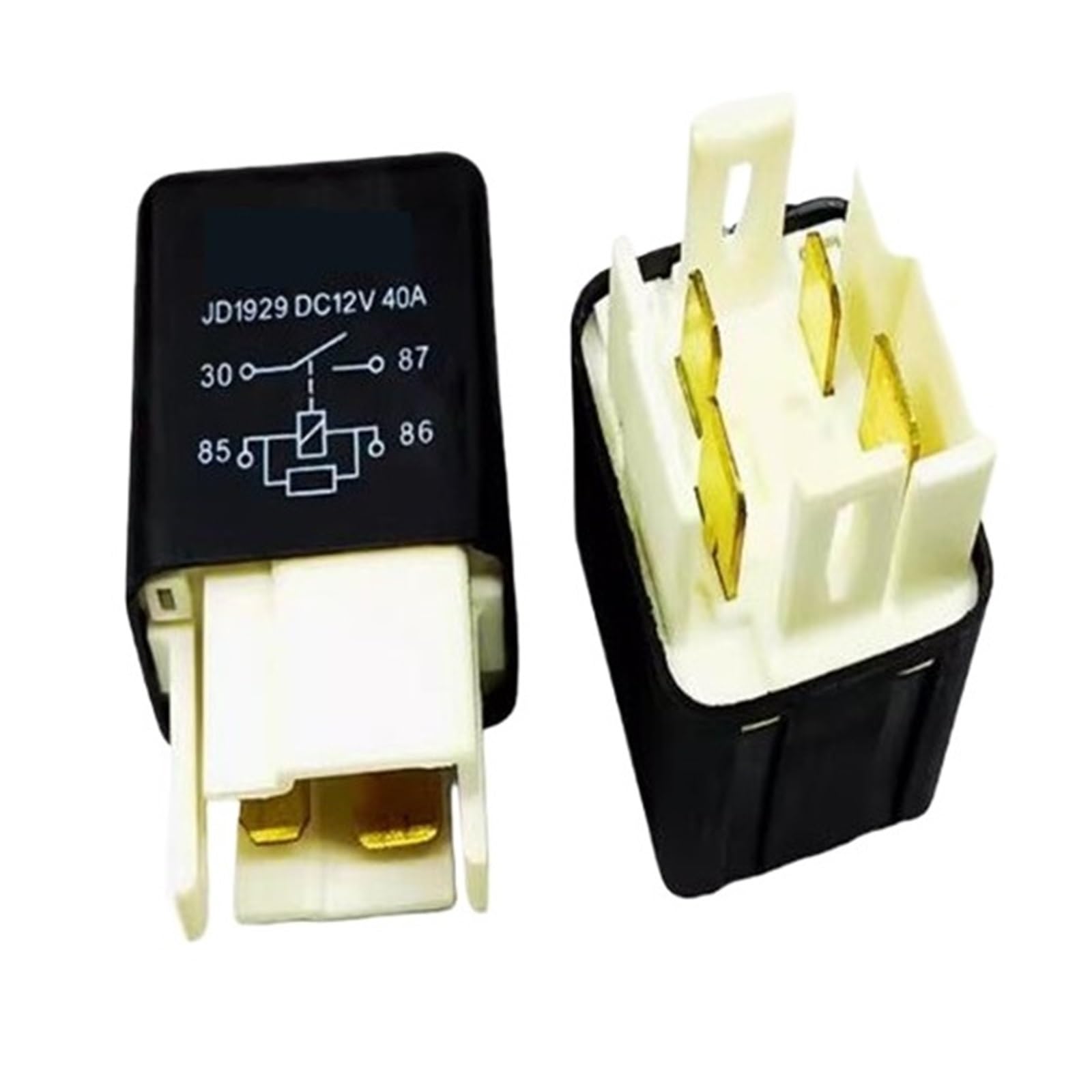 Relay JD1929 12V 40A commute efficacement la puissance de vos phares auto