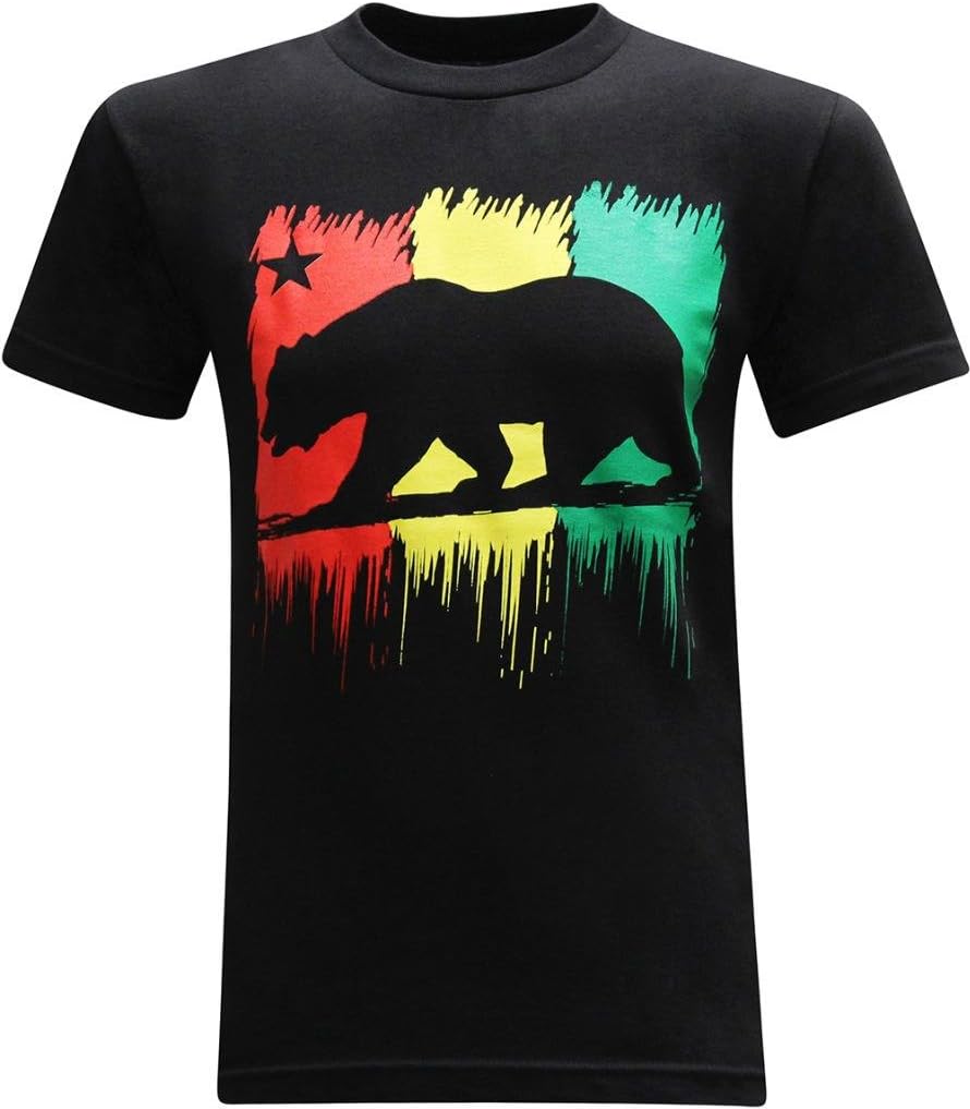tees geek California Republic Men's T-Shirt