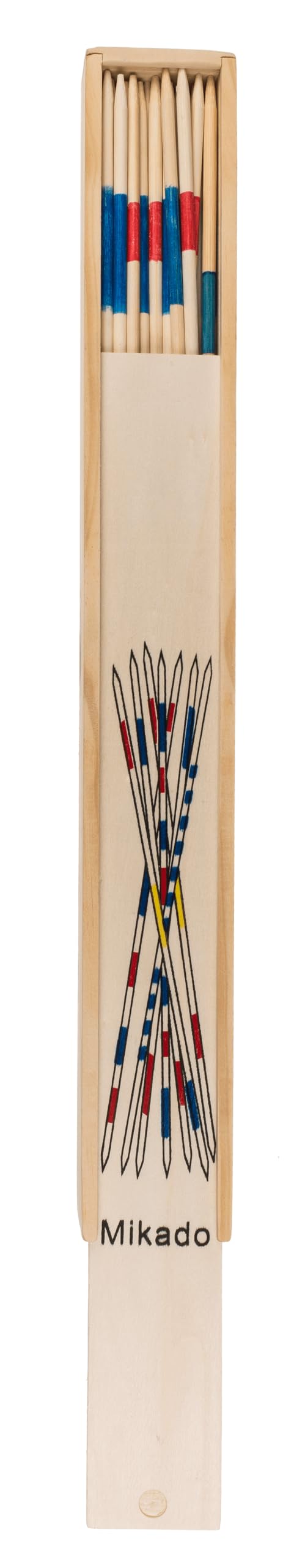 Out of the blue Gioco di legno Mikado, ca. 42 cm, in scatola scorrevole in legno