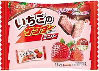 有楽製菓 いちごのサンダーミニバー 113g