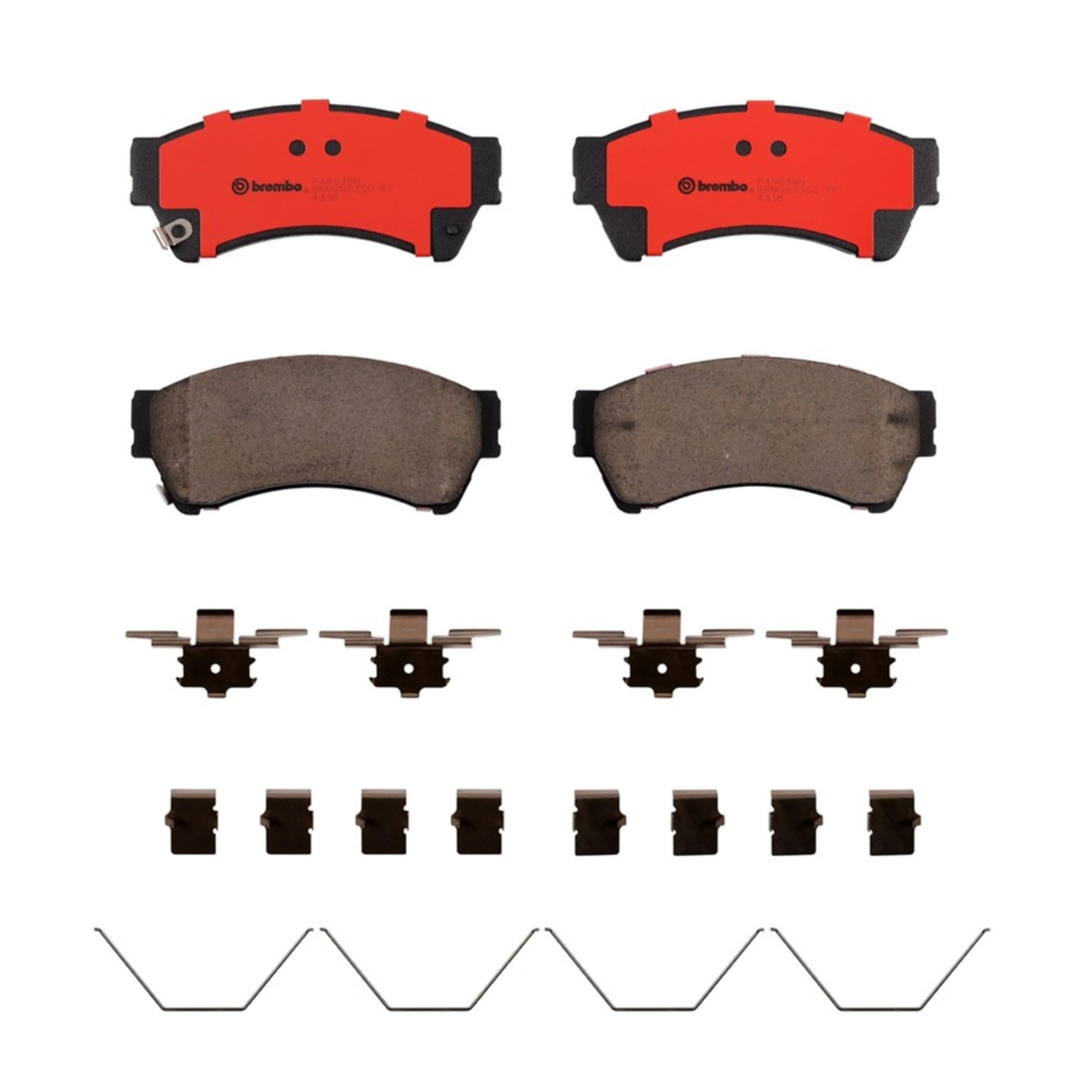 Brembo P49039 N pastiglia freno disco anteriore