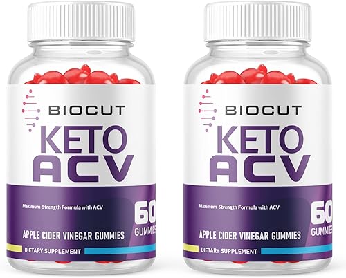 Ark Labs Biocut ACV Keto Gomitas Bio Cut Keto 2 unidades