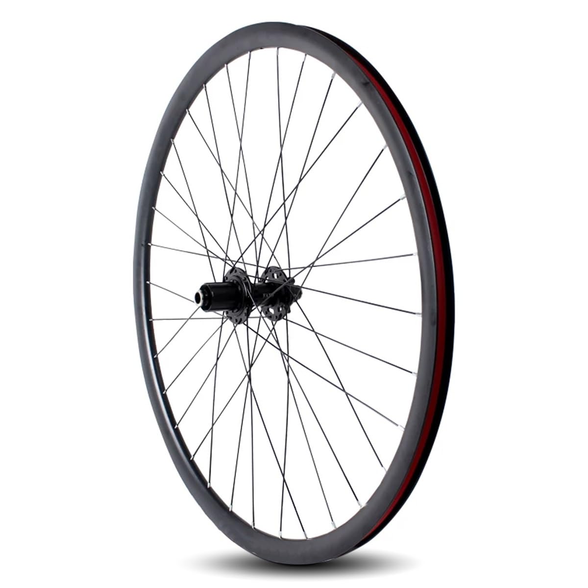 Juego De Ruedas para Bicicleta De Carretera 700c Freno De Disco Eje Pasante | Llanta De Aleación De Aluminio Juego De Ruedas Delanteras Y Traseras 100/142mm Para 8-12 Velocidades