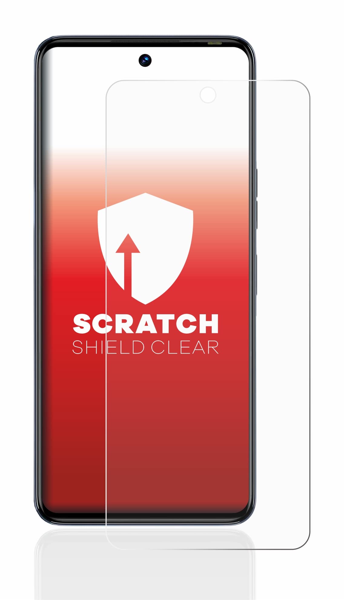 upscreen Scratch Shield Screen Protector compatible with Tecno Camon 20 Pro 5G - HD-Clear, Anti-Fingerprint