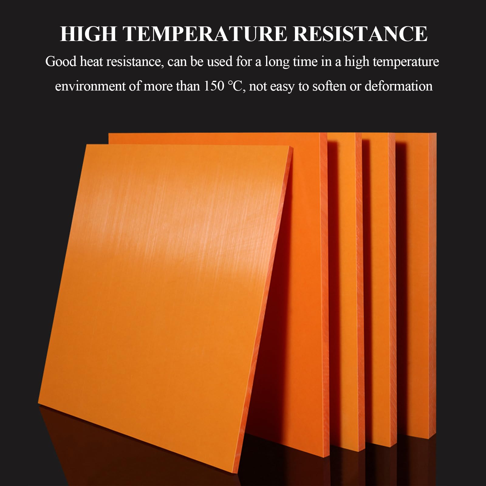 DFDPAXL 6 Pcs Bakelite Sheets 100×100Mm-100×200Mm, Thickness 1Mm Dark Red Phenolic Resin Boards Used in Electrical DIY and Crafts,150×150×1mm